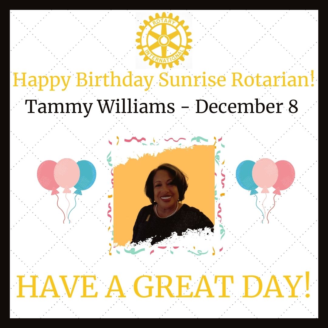 VISIT / LIKE / FOLLOW / SHARE 
Facebook
facebook.com/The-Greater-We…
Twitter
x.com/GreaterWCSunRC
LinkedIn Page
linkedin.com/.../greater-we…...
Instagram
instagram.com/igreatersun/
Website
gwcsrotary.org/index.php

#birthday #happybirthday #joy #love #givingback #rotary #birth #family