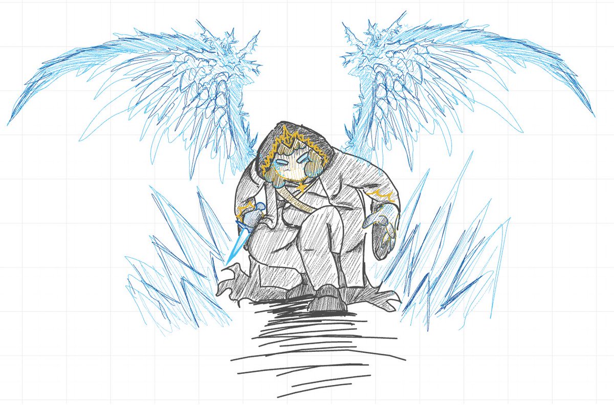 TheMan0fMaize's tweet photo. Telamon but if his wings were effected by the sfoth swords 
(Icedagger only so far)

#foolsof2012 #ROBLOXfoo12 #robloxart https://t.co/t57J5JrYFu