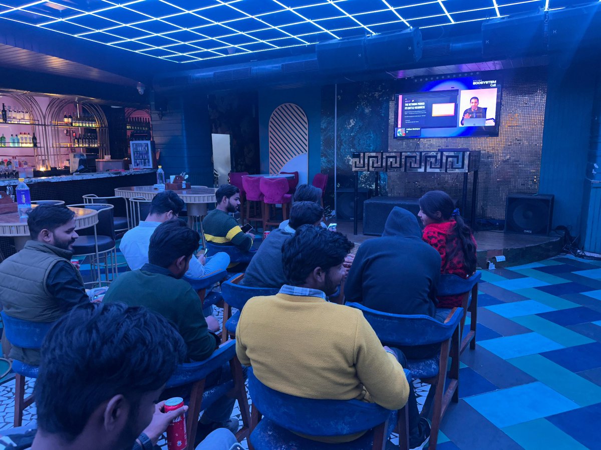 rajdotcc's tweet photo. Just wrapped up the last Solana Ecosystem Call of 2024 in Lucknow yesterday w @W3Lucknow, @vatsala__rai &amp; @faridsidd02 🥷🏻

Big thanks to everyone who joined us🫂
@kashdhanda, we'll miss you🥺

@superteam @SuperteamIN @imjp19_ @chrisdotsol @imvishp @theSuperhosts https://t.co/vuoAbAznq3