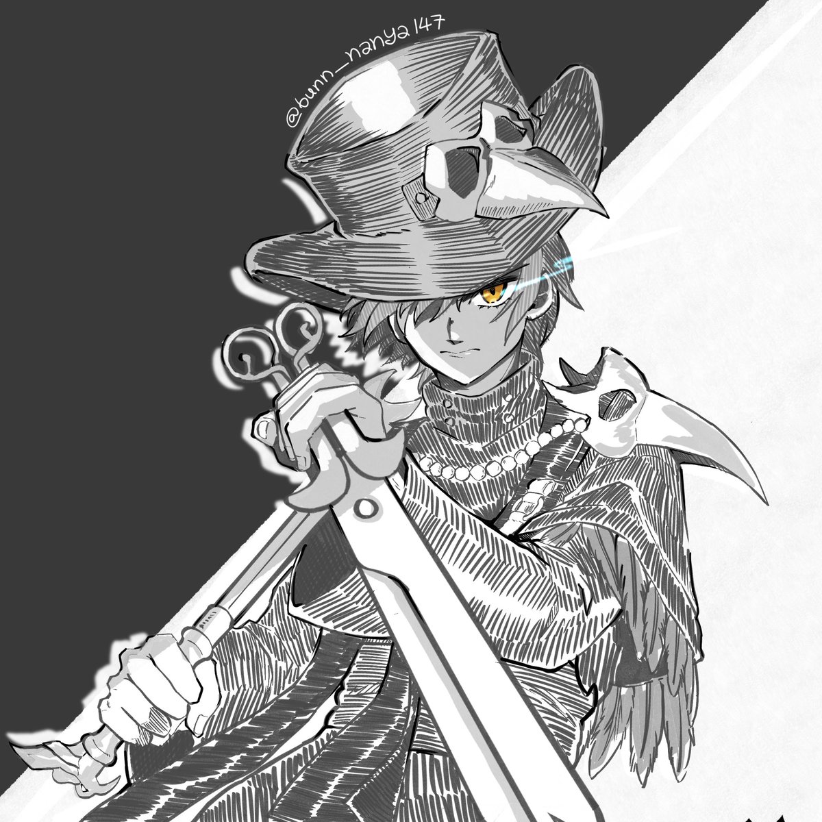 Plague doctor skin is so *GOOD* 🫨💜