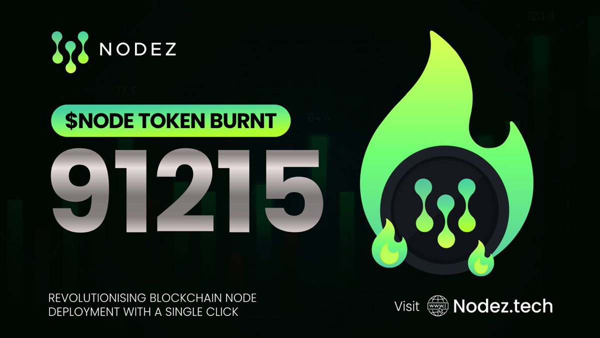 Nodeztech's tweet image. Another weekend dawns, the day unfolds,
With whispers of triumph and stories told.
A 0.4114 ETH dance with grace,
The Dino group’s strength holds its place.

91,215 $NODE to the flame,
Burning bright in the crypto game.
Ashes rise as progress gleams,
Fueling our ever-evolving…