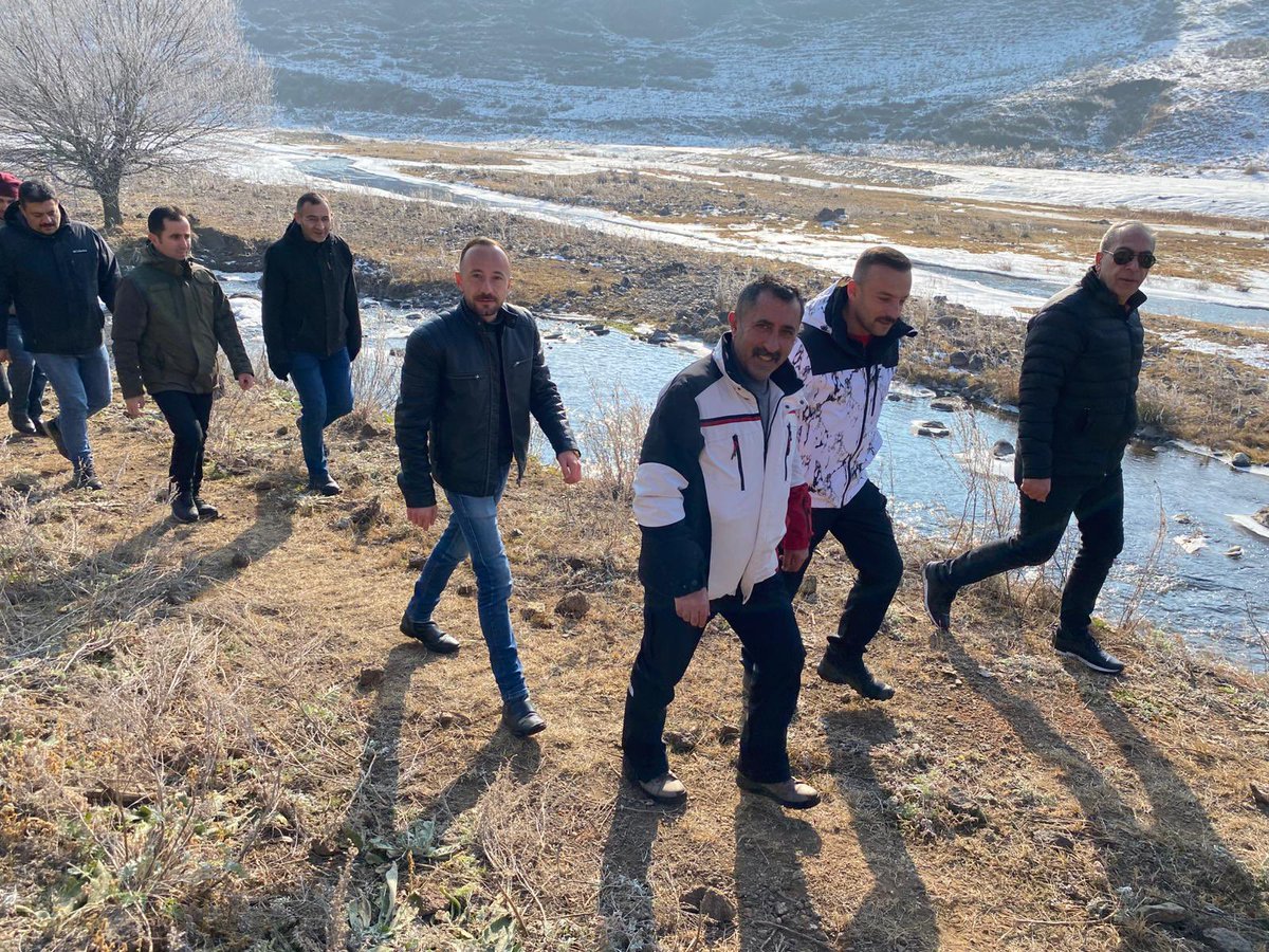 Kars kültür yolu  doğa yürüşü etkinliği  Susuz Şelalesi yürüyüşümüzden.