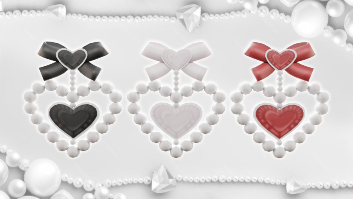 Some cute earrings i made for a close friend🤍

Available here: roblox.com/communities/98…