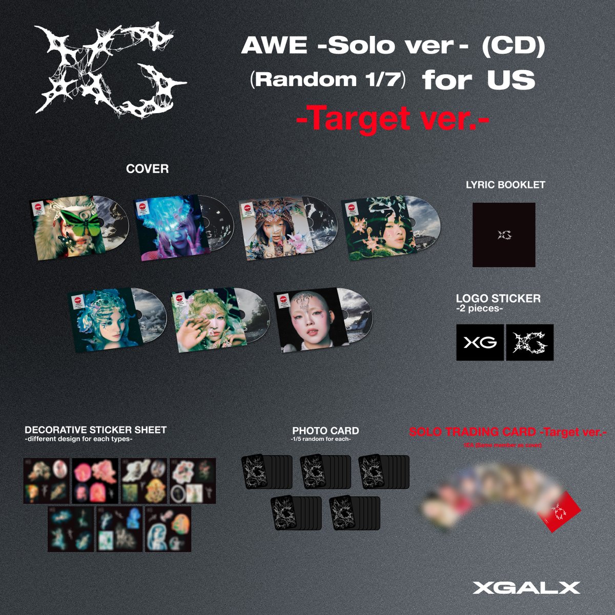 XG 2nd Mini Album 'AWE' Available Now on US Store 'Target