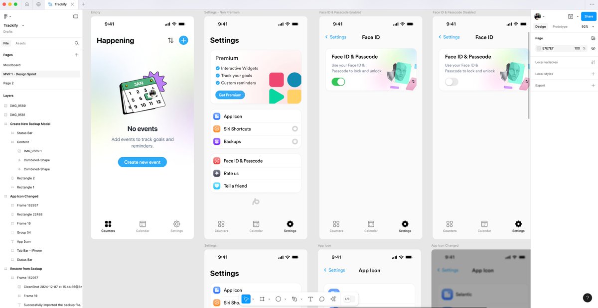 I am adding small details to elements to make the app even more enjoyable to use. I am very happy with the results.

I am almost done with the MVP 🥳