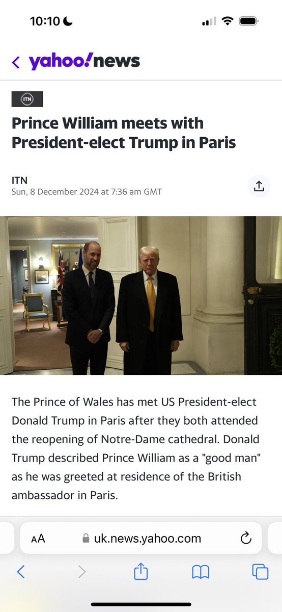 AJRoberts67's tweet photo. Was awfully nice of @realDonaldTrump to stand next to Prince William for a photo opportunity when they’re supposed to be the same height….
The tie doesn’t lie……
@rattletrap1776 @TheBlingDBuddha @TraderGirlQ @MarkAttwood @MegynKellyShow @TheBeanEyesOpen @real_shirelass @Biz_Shrink @TheQNewsPatriot @RealTomNumbers