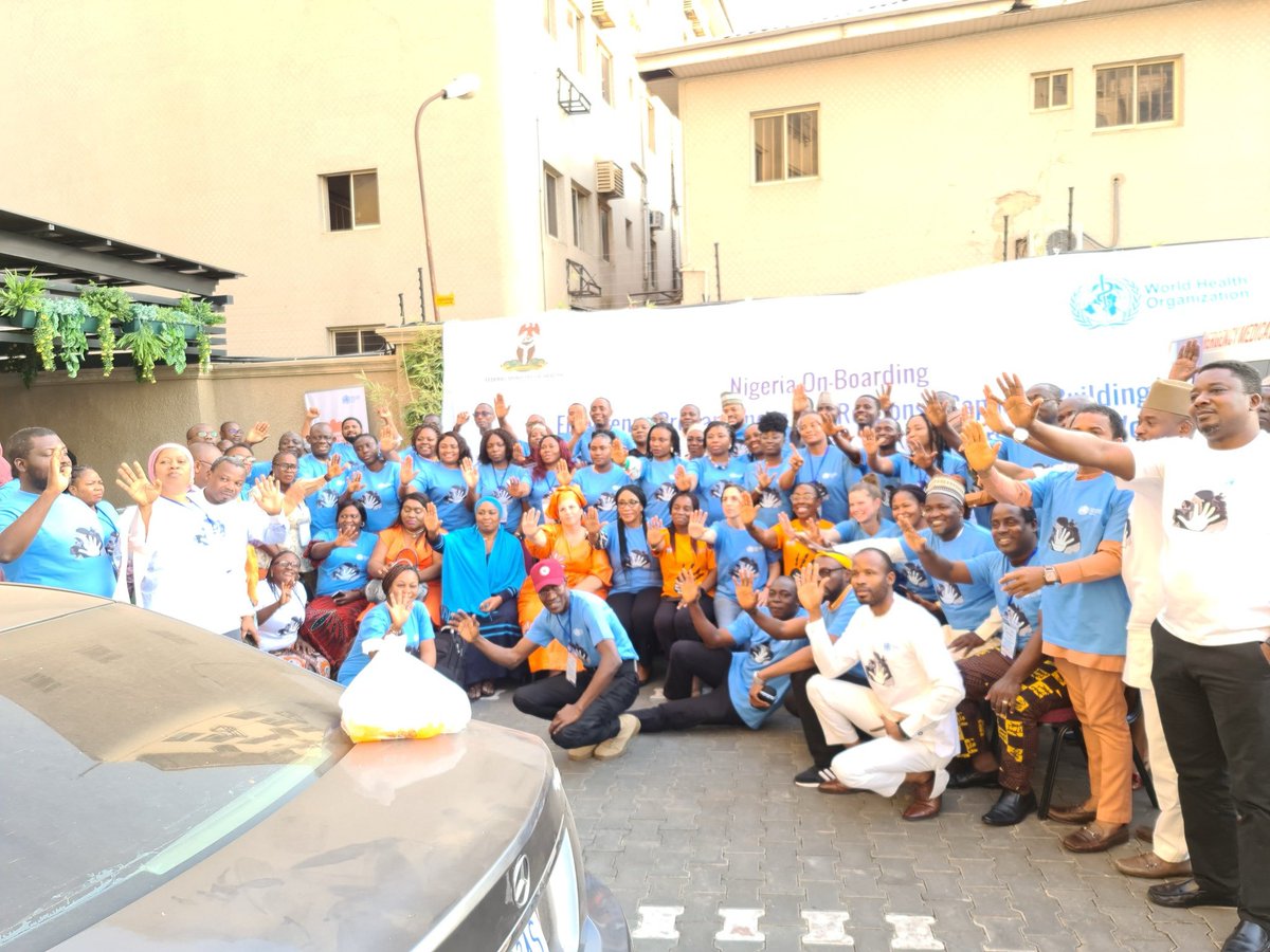 On the 84 Multidisciplinary #AVoHC-SURGE responders trained in Nigeria and ready to be deployed within 24 to 48 hours, over 45% were female, marking a deliberate intent to assert our commitment to women empowerment and gender equality in all our operations as we roll out