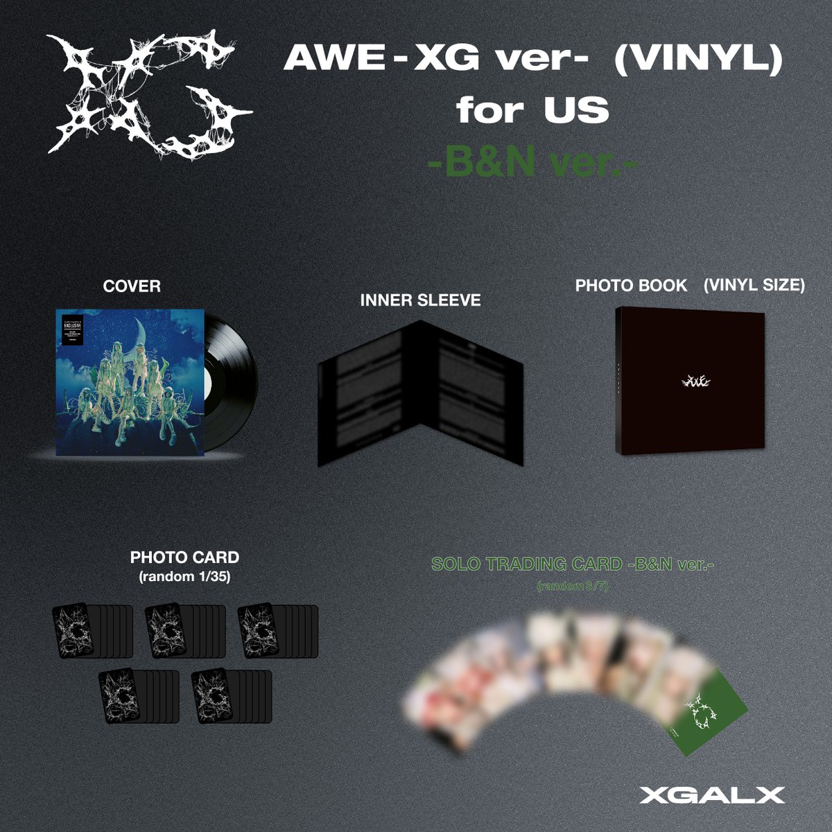 XG 2nd Mini Album 'AWE' Available Now on US Store 'Barnes & Noble