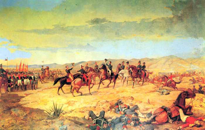 Viquipedia's tweet photo. #Huifa 200 anys que es lliurà al Perú la Batalla d'Ayacucho.

Fon l'últim gran enfrontament terrestre de les guerres d'independència iberoamericanes i suposà el final definitiu del domini espanyol a l'Amèrica del Sud.

https://t.co/d90ZDAMkRD https://t.co/KV8tBNA9Io
