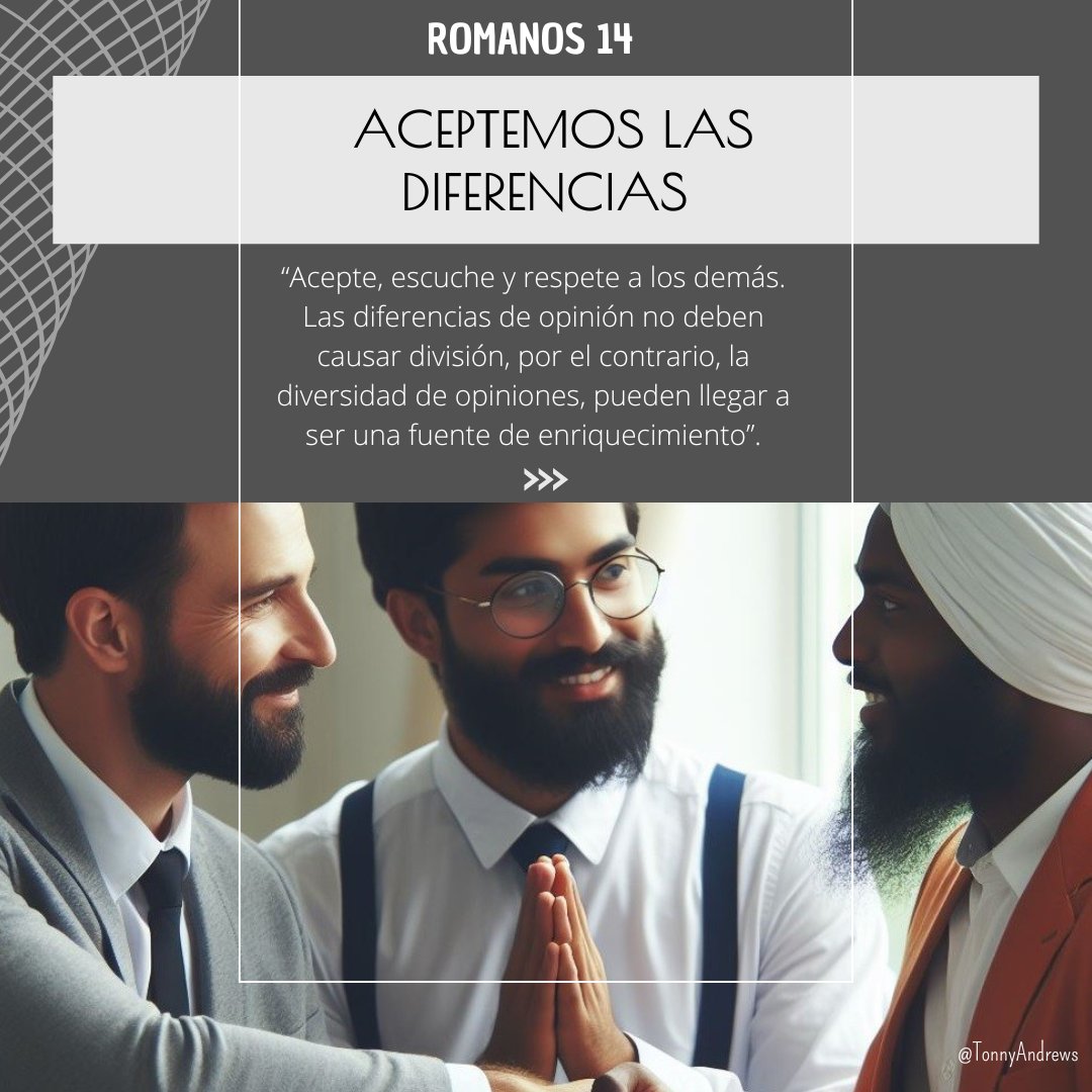 TonnyAndrews's tweet photo. “Pablo reprende a los “fuertes” como a los “débiles”, porque en lugar de vivir con un espíritu de tolerancia, se dedicaban a juzgar a los miembros de iglesia que no actuaban o practicaban sus costumbres”.

#CONECTADOS #PrimeroDios #rpsp #Romanos14 #CuscoA #MSOP #UPSur https://t.co/KtxjfZ2hmL