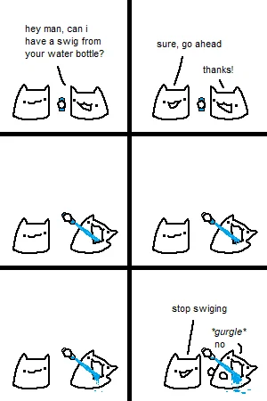 take a swig 