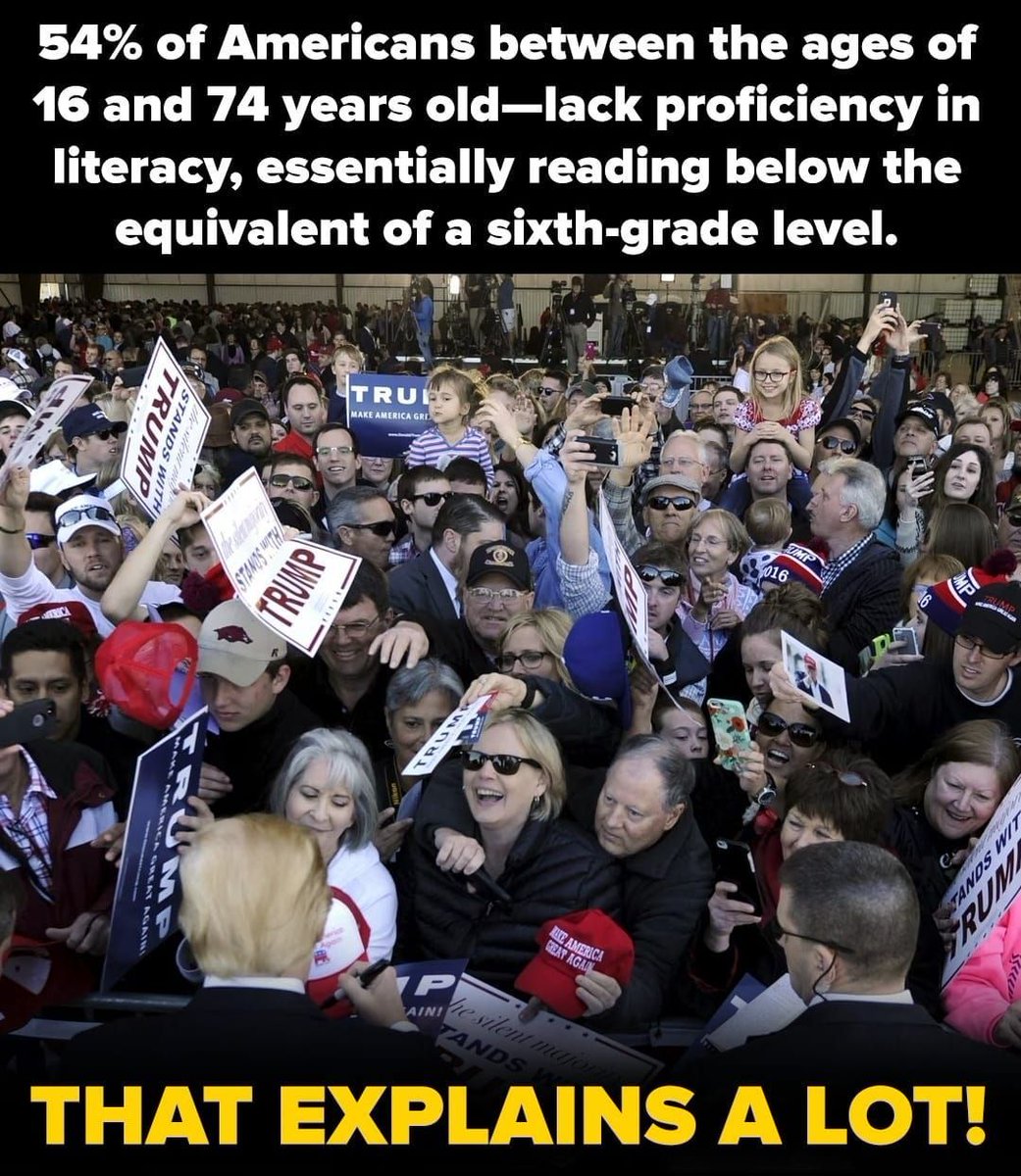 Damaan4u33's tweet photo. Who agrees that the lack of education is the main reason WHY Trump won? Nothing else makes much sense! 🤔 https://t.co/5TpjxA49fz
