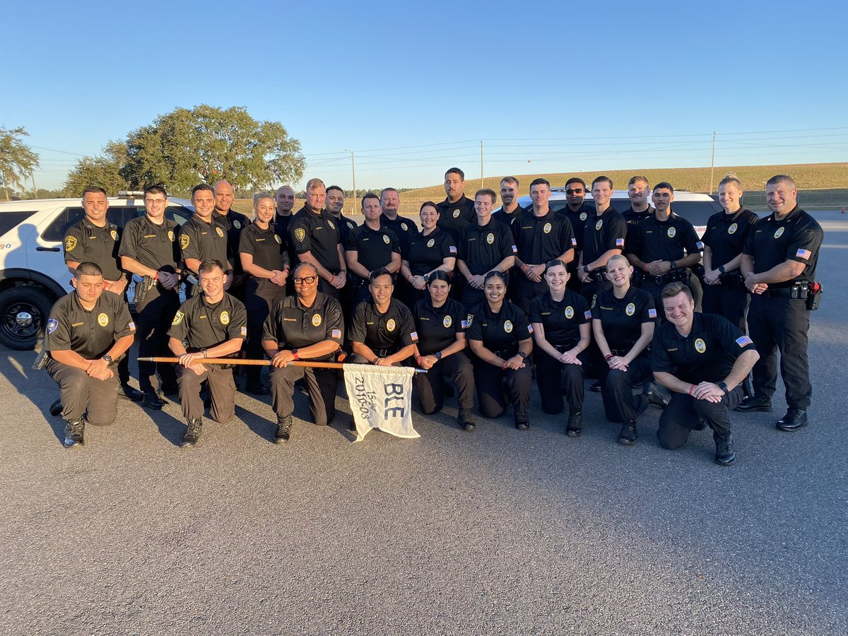 Congratulations to the newest graduates of the Florida Law Enforcement Academy! After completing 770 hours of rigorous training, these recruits are now ready to serve as certified law enforcement officers. #fltechnicalcolleges #workforcewaylake #GetThereFL #careerinayear