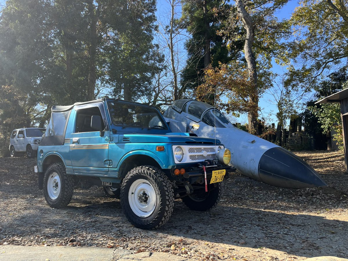 koketools's tweet image. サバゲーフィールドにジムニーで突撃！

#ジムサバ
#APIO