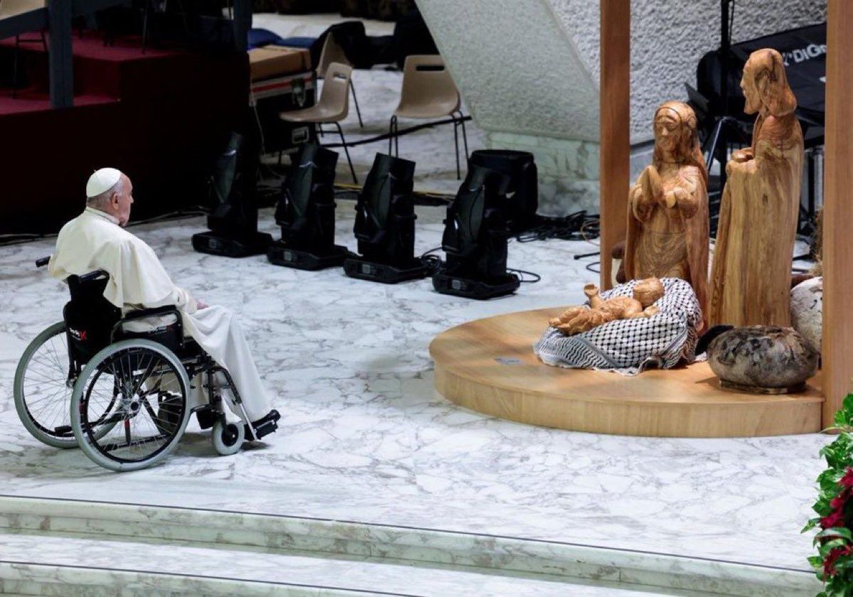 koenjde's tweet image. #NotMyPope #Blaspheme #arafatsjaal