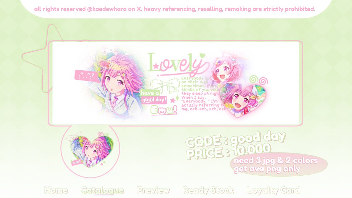 !! spread the news <3

hey-ho, Aki disini (akhirnya) bawa 1 anak baru yang jpg friendly 😆 tolong dibantu ospeknya ya teman-teman semua, jika dirasa ada yang gak aman please let me know through dm ya ;3 thank you

#zonauang #zonaba