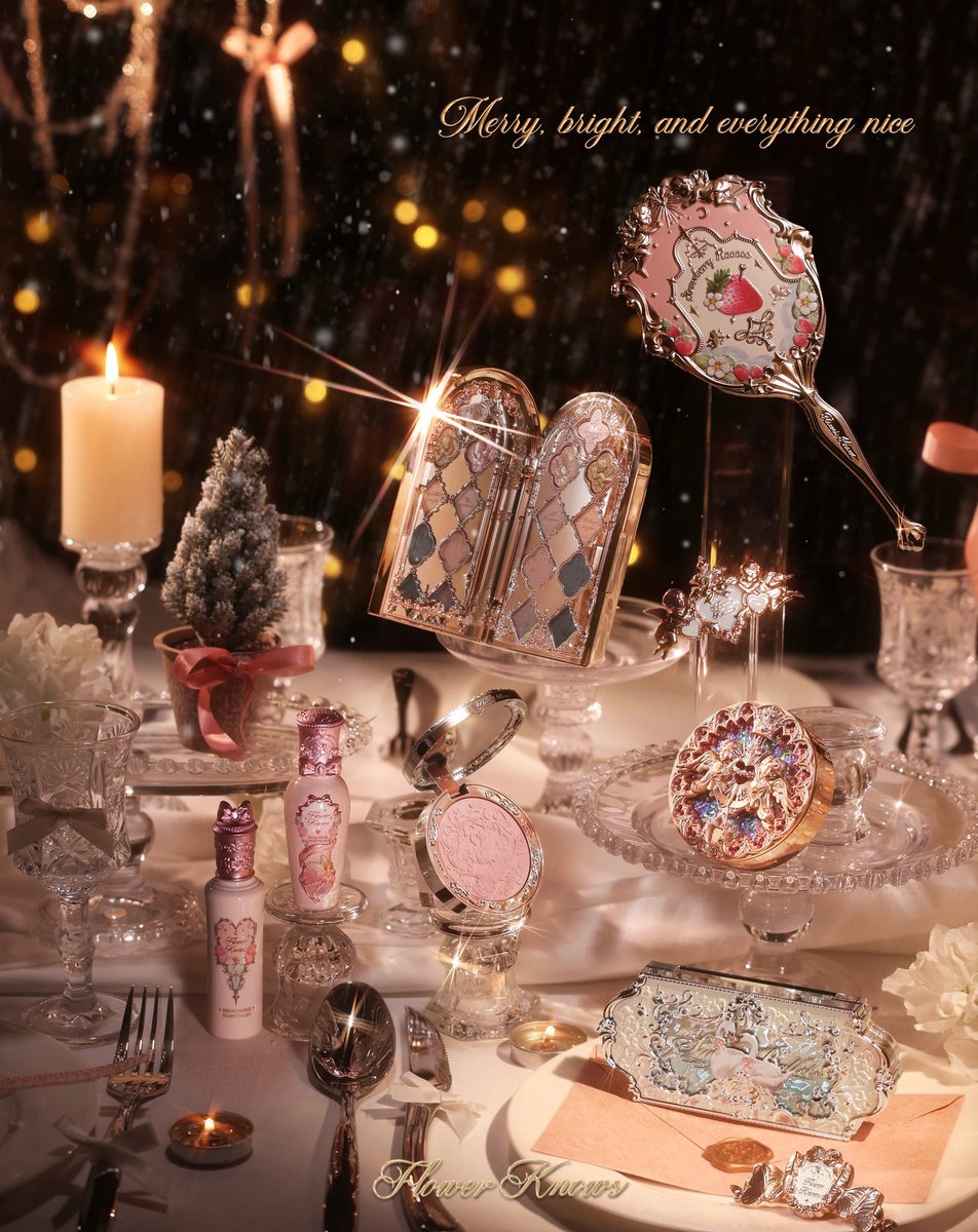 即日発送フラワーノーズ クリスマス限定 コスメ BOX クリスマス