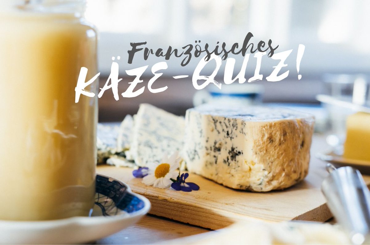 🧀 Frankreich und Käse – das gehört einfach zusammen! 🧀Aber könnt ihr Brie von Camembert unterscheiden? Oder wisst ihr, wie viele AOP-Käsesorten es in Frankreich gibt? Zeit für einen Test: bit.ly/KäzeQuiz