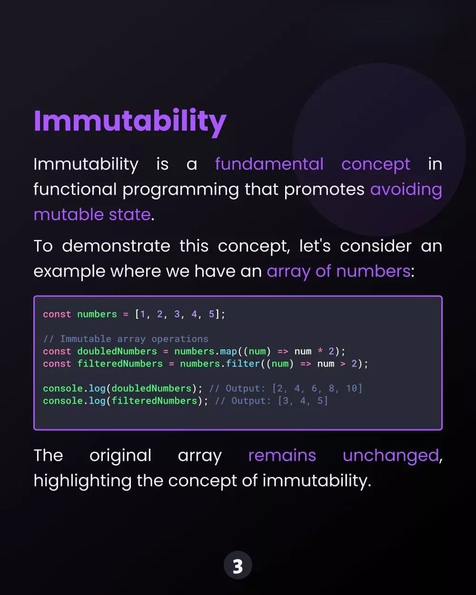 ryanfavour4's tweet photo. 🤔Ever felt like your code could use a little magic? 🪄✨ Let’s talk Functional Programming! 💻🔧 From cleaner code to smarter solutions, JavaScript has the tools to make it happen. Ready to level up? 🚀🔥 #FunctionalProgramming #JavaScript #CodeMadeEasy #ryanfavour4 https://t.co/Igy94Jz2nI
