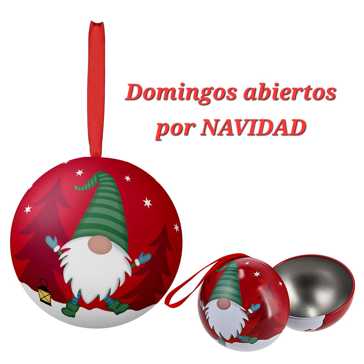 🔴Última hora‼️

Os informamos que  durante estas fiestas estaremos abiertos Los domingos y también el lunes 9

Os esperamos! 🎄🎅☃️