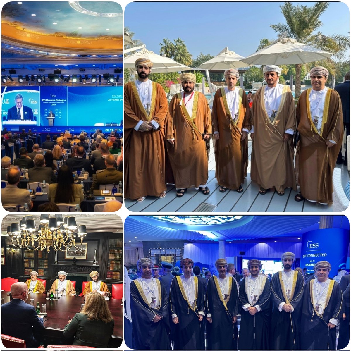 asasALHOSNI's tweet photo. المشاركة في أعمال منتدى #حوار_المنامة_٢٠٢٤ المنعقد في العاصمة  البحرينية خلال الفترة من ٦- ٨ ديسمبر ٢٠٢٤م https://t.co/9ndg2yTyrh