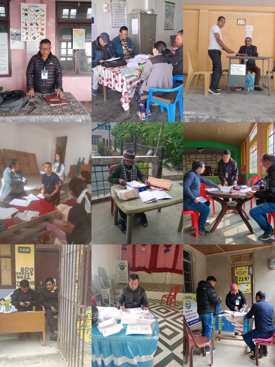 CEOWestBengal's tweet photo. Visit of Polling Stations by AERO on Special Campaign Day of SSR 2025 at Pulbazar & Jorebunglow Sukhiapokhri block of Darjeeling district, West Bengal.
#SpecialSummaryRevision2025 #SSR2025 #GoRegister #BLO
@ECISVEEP
@SpokespersonECI
@rajivkumarec
@anuj_chandak https://t.co/vZbtpWxcNr