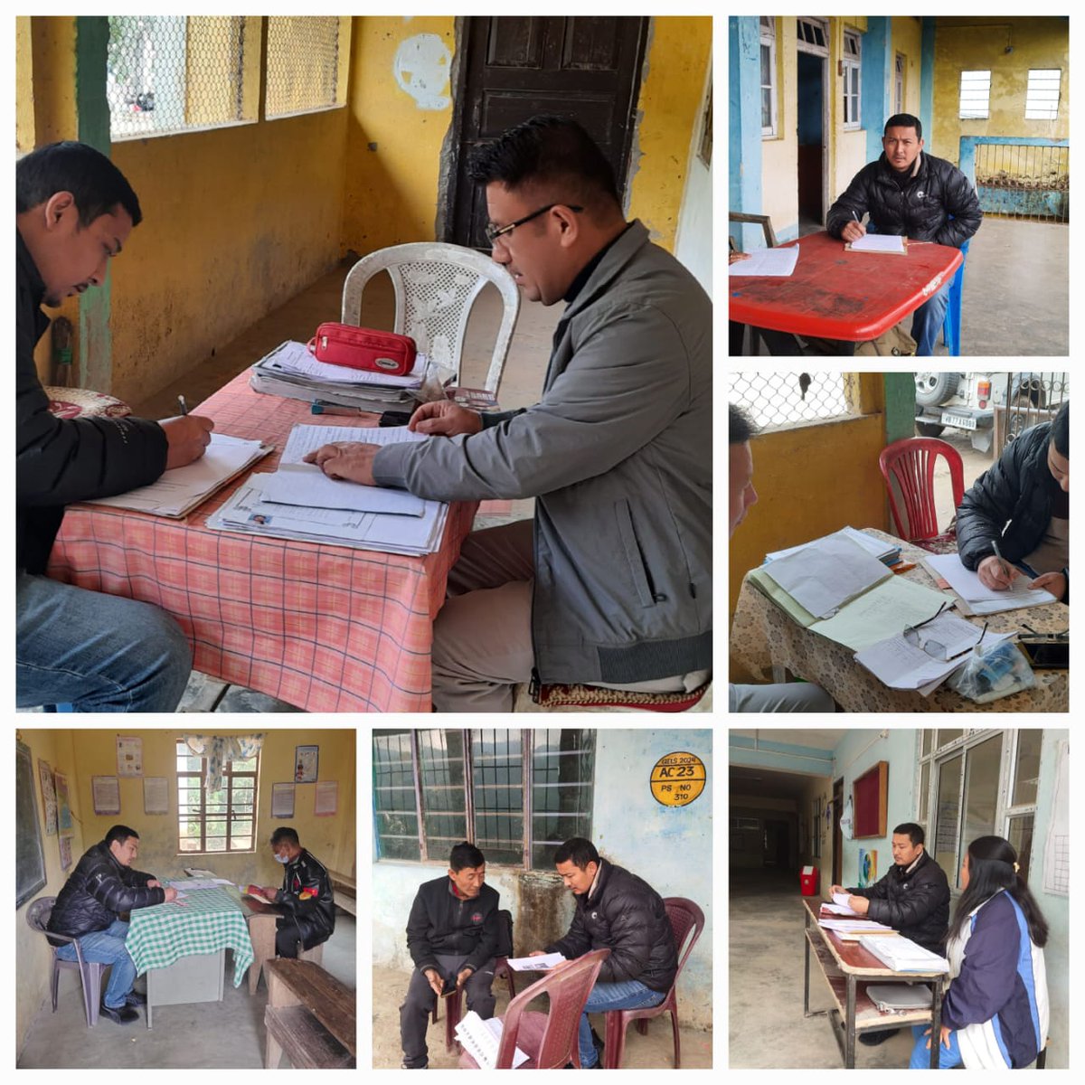 CEOWestBengal's tweet photo. Visit of Polling Stations by AERO on Special Campaign Day of SSR 2025 at Pulbazar & Jorebunglow Sukhiapokhri block of Darjeeling district, West Bengal.
#SpecialSummaryRevision2025 #SSR2025 #GoRegister #BLO
@ECISVEEP
@SpokespersonECI
@rajivkumarec
@anuj_chandak https://t.co/vZbtpWxcNr