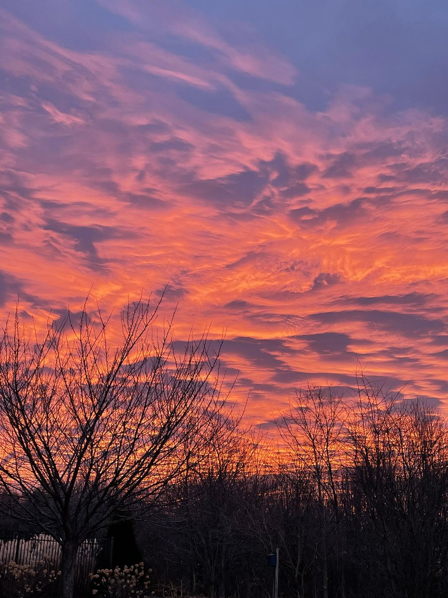 South Central PA sunrise on December 8