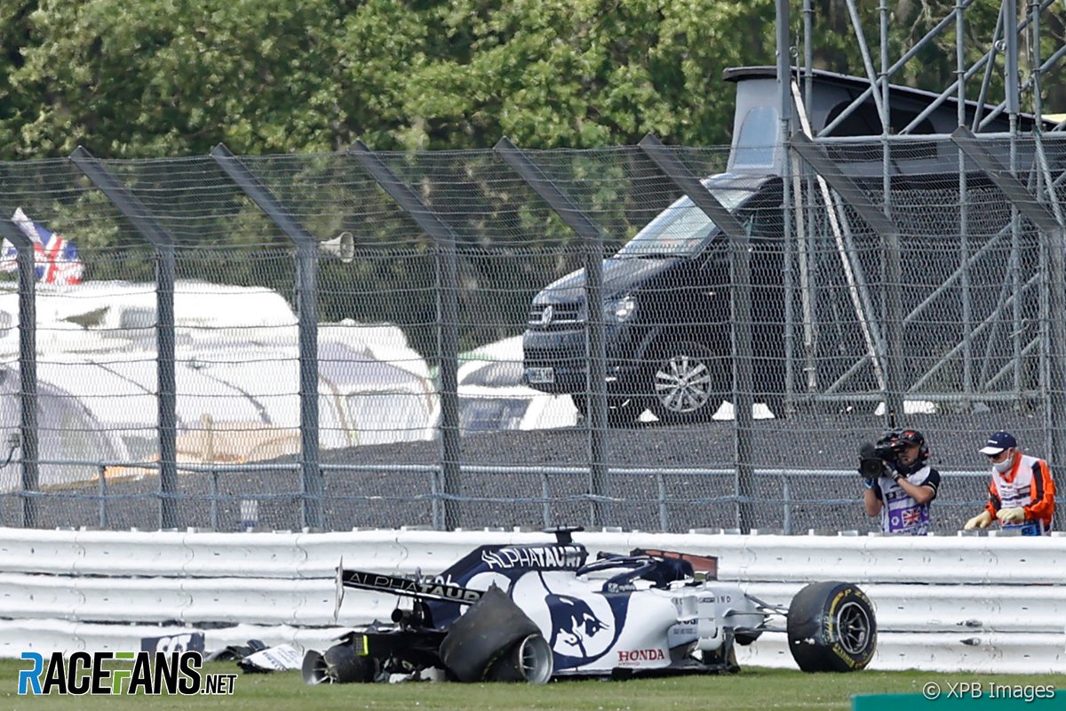 rich_seen's tweet photo. @Richard28893213 Well I guess the answer is to have zero spectators there just in case. I'm sure they'll make MORE changes in light if a freak accident. Ironically more height isn't the solution, but the top section needs to come back inwards at 45 degrees like at motorsport venues https://t.co/yHHYq7Lb4p