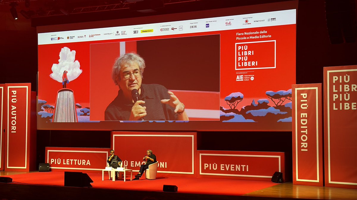 VentagliP's tweet photo. A @piulibri24 c’è @carlorovelli all’Auditorium
@adelphiedizioni
@GiCivi
Sono felice di esserci!
#PLPL24
#UnRomanticismoIlluminato su #VentagliDiParole https://t.co/ZdlcKJlymi