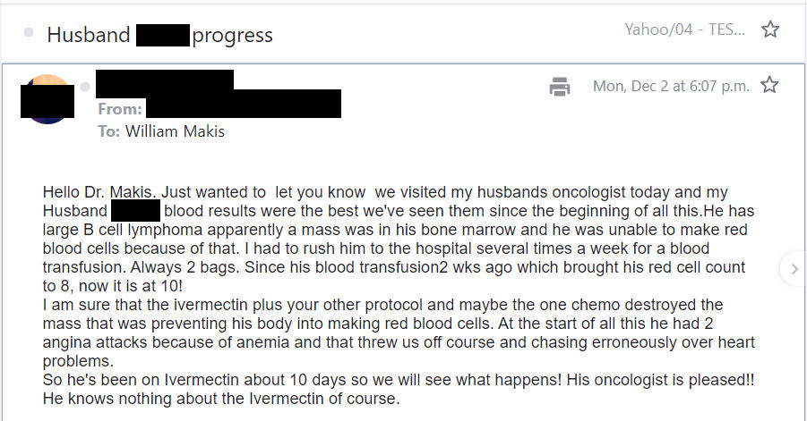 MakisMedicine's tweet photo. NEW ARTICLE: IVERMECTIN and FENBENDAZOLE Testimonial - 70s year old patient with Diffuse Large B-Cell Lymphoma - dramatic impact in first two weeks!!

70s year old USA patient recently diagnosed with LYMPHOMA.

We started a high dose Ivermectin and Fenbendazole Protocol

"We visited my husband's oncologist today and my Husband's blood results were the best we've seen them since the beginning of all this."

"He has large B cell lymphoma"

"His oncologist is pleased!! He knows nothing about the Ivermectin of course".

Patients shouldn't have to hide things from their Oncologists, simply because medical freedom and ethics were destroyed in the United States in the past 4 years.

This can change under @RobertKennedyJr and the MAHA team.

I always say: Ivermectin, Fenbendazole, Mebendazole, etc, should be available to all Americans at low cost, over the counter, with no prescription needed!

If other parts of the world can get this right, no reason why the United States has to be left behind the rest of the world.

It's time to fix this. Cancer patients deserve better access to life saving repurposed drugs like Ivermectin. 

Let's work together and make it happen 😃

Article Link in photo to avoid shadowban, just re-type the URL in the 1st photo at the top, into your browser to access

@realDonaldTrump
#Ivermectin