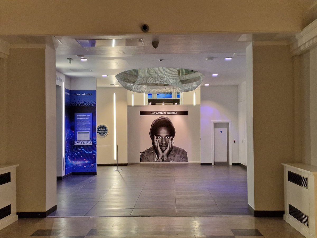 Ahmelind's tweet photo. @BZephaniah A beautiful tribute to a beloved Brummie who touched the lives of many across the globe. Rest in peace 💚 https://t.co/qu4CvtbSOo
