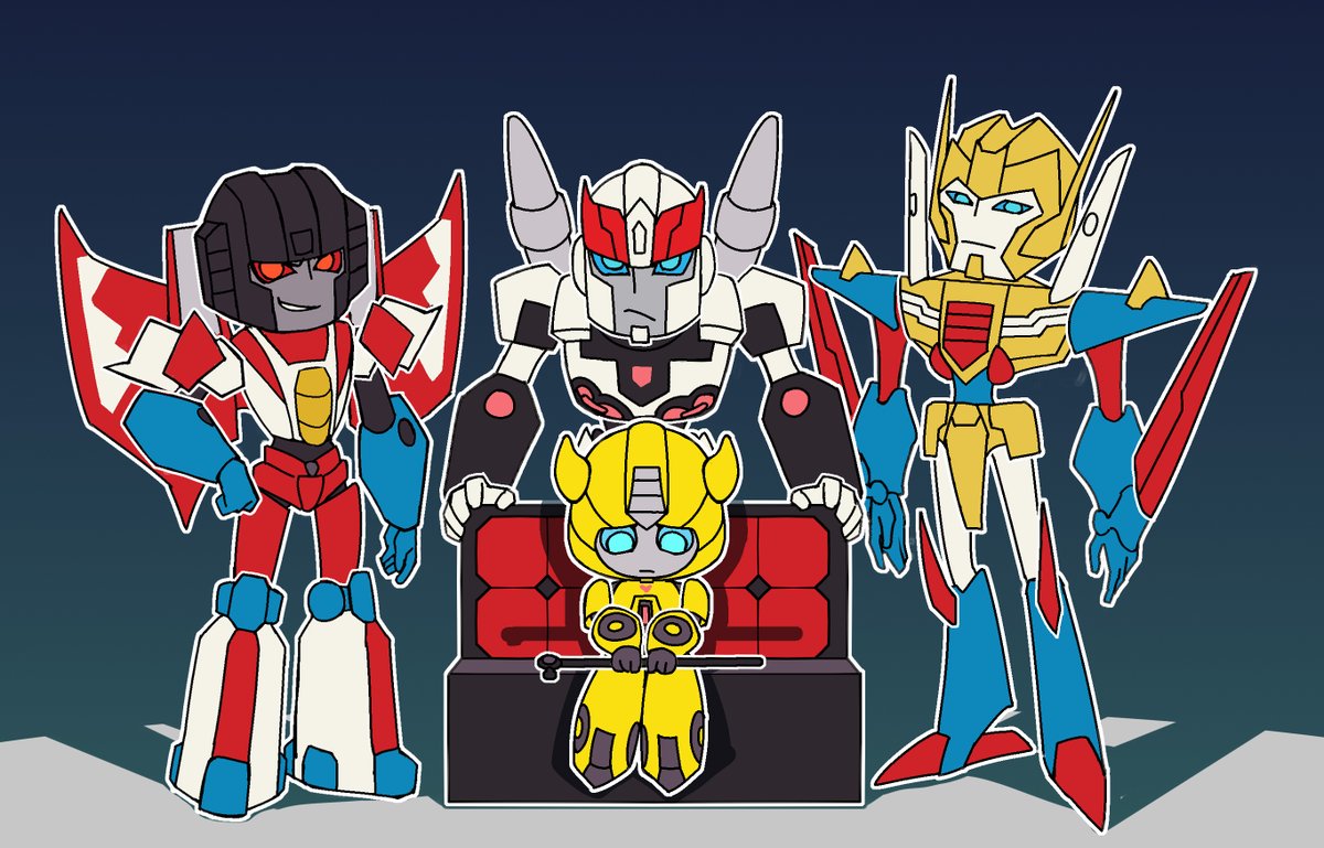 「赛博坦临时政府 #Transformers #Bumblebee #Prowl 」|焔月のイラスト