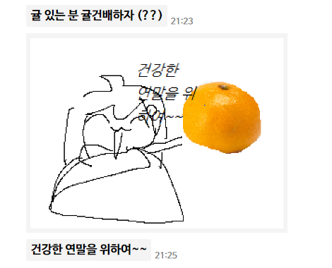 귤건배가 뭐냐구 ㅠㅠ 귀염둥이