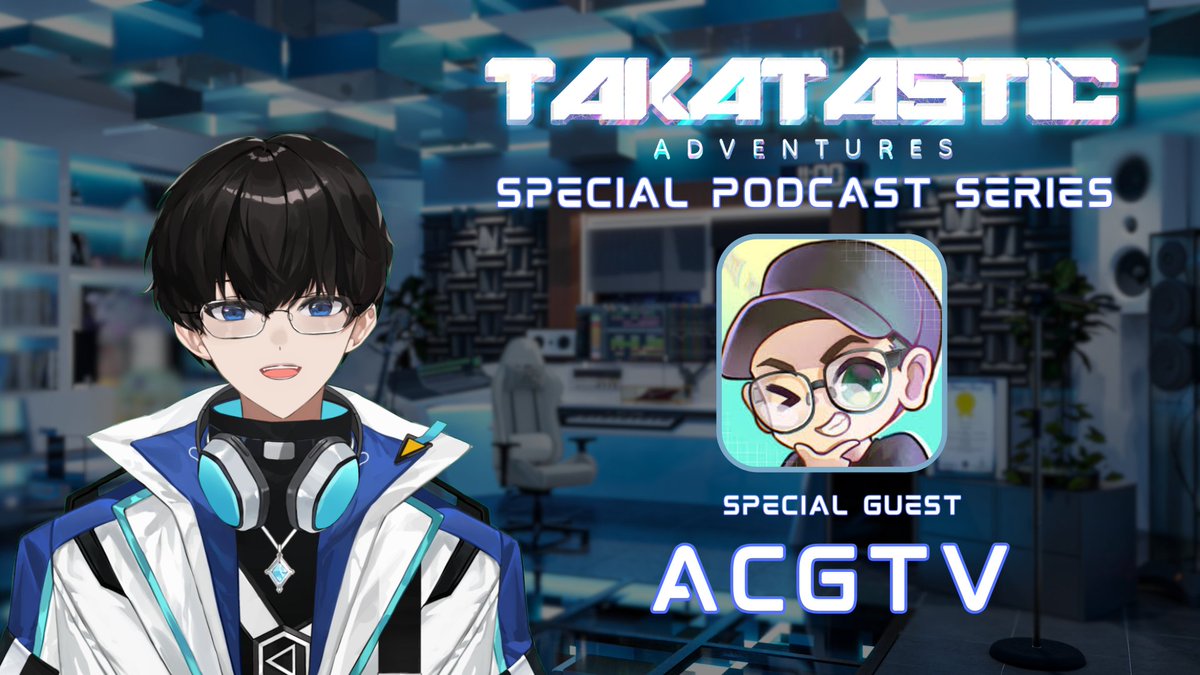 Taka_Kazukii's tweet photo. Have a question for AGCtv? 📩
Submit your questions today and become part of the exciting session where I’ll be hosting a special podcast session with @agctv81 this Tuesday night, 9PM!
Link: https://t.co/U7XtorS7Hr
#Takatastic #TakaPLive #ENVtuber https://t.co/9KManPQ6LD