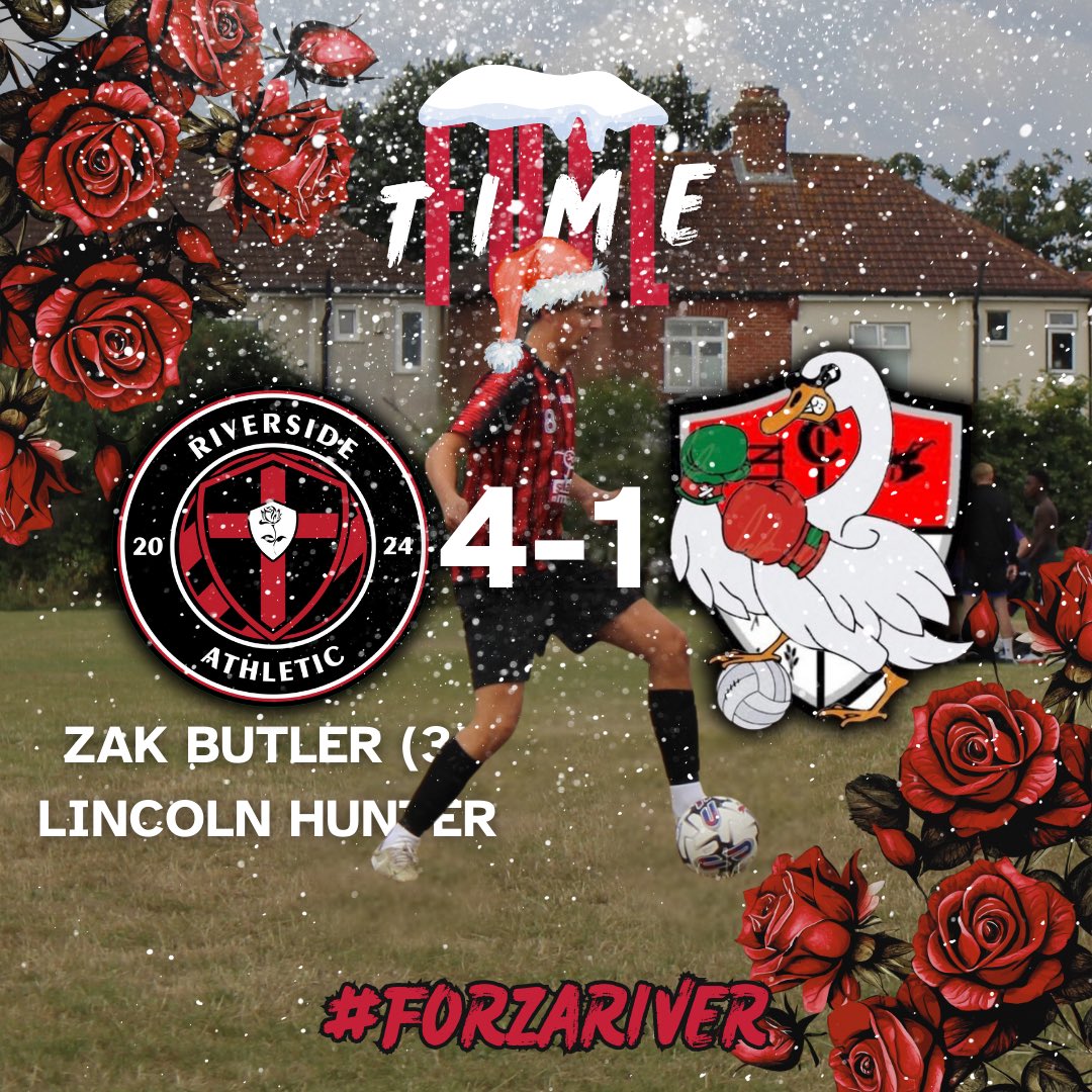 riversideathfc's tweet photo. We have finally got our first win of the season after a 4-1 win against Crockenhill Swans!

All the boys fought for their lives in tough conditions and we came out well deserved winners 👏

Well played to @CrockSwans, it was a tough game.

#ForzaRiver 🌹 https://t.co/LFxwtJyGeL