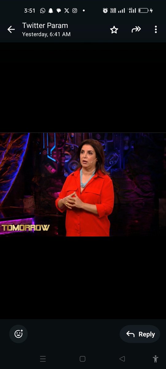 imamtasharma's tweet photo. #WeekendKaVaar Promo
#FarahKhan exposing Chugli gang & praised #KaranVeerMehra
Best Promo of #BiggBoss18 to date.Kya #FarahKhan Ne Indirectly #KaranveerMehra Ko Kaha WINNER?
#KhanSir
#BPSC_NO_NORMALIZATION
#No_normalisation_in_BPSC
Kya Karan Banega Winner?
RT --> NO
LIKE --> YES
#INDvsAUS #StarAcademy #INDvAUS #ssc_सुधार_करो #SSC_STOP_SCAM #SSC_SCAM #ClimateForEducation " Assad " #SSC_marks_public_करो #BB18 " ISIS " "ONE MAN ARMY DIGVIJAY"