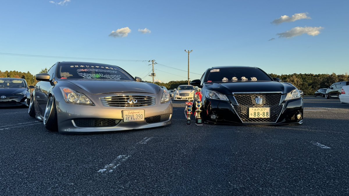 666__takezo's tweet photo. ユニオン杯スポーツ部門4位頂けました😎
スポーツカーでもないしスポーツ多いから諦めてたけどギリ入賞出来て良かったです🤤
ラスイベ坊主回避！ https://t.co/JymlmqNQCV