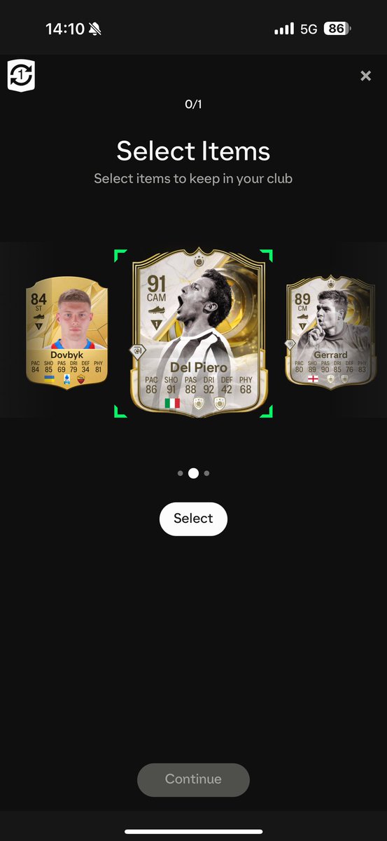 krope26's tweet photo. @FUT_Rory Opened all 3, got this in first PP https://t.co/1FRNeB8ryK