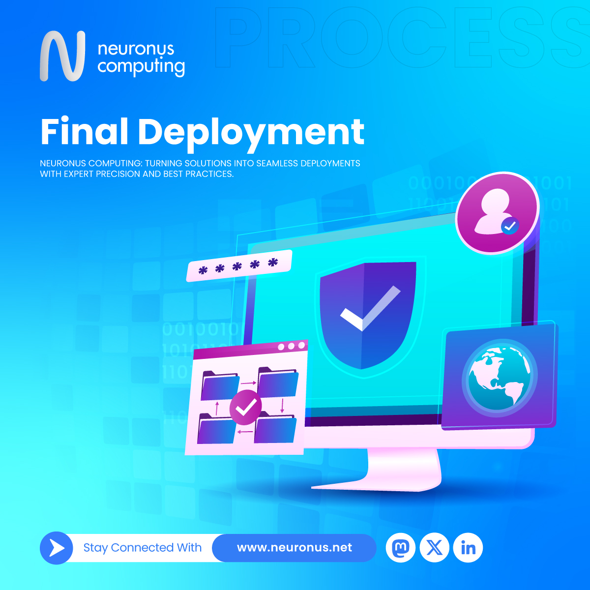 Neuronuscomp's tweet image. Building a solution is just the beginning—deploying it effectively is the key to success.
#Neuronus follows a strict &apos;best practices&apos; checklist to ensure that everything is flawless.
🔧Ready to deploy? Contact us!👇

neuronus.net/contact

#SoftwareDeployment #DeploymentExperts