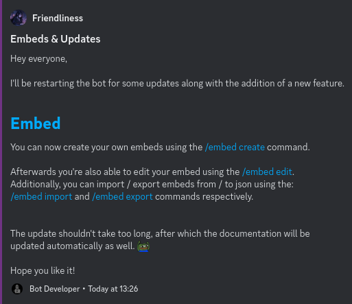 Friendliness tweet media