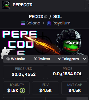 Manu97Spain's tweet photo. it s pumping
To millions PEPECOD.
CA: 2aP64PmHvTwf89k57pWRTku6jDKaaZhvrihVx6cvhpcW
#MEMECOIN #Memecoins #MemeCoinSeason $sol #solana #ALTSEASON #zerebro #priscila $rubby $lilx $prawn $goat $shrimp $rizcat $mitri $alch $popmas $bib $guli $lilx $bc #PNUTMAS https://t.co/e6ThZL1hyS