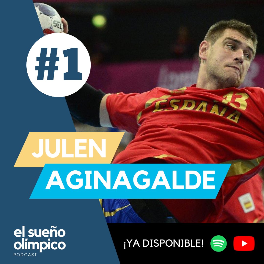 elsuenoolimpico's tweet photo. 🤾‍♂️ ¡Ya disponible!
En el primer episodio de El Sueño Olímpico, charlamos con Julen Aginagalde, medallista olímpico y campeón del mundo en balonmano.

🎧 Spotify: https://t.co/kUYO0CUhqJ
📺 YouTube: https://t.co/4r5910mub1

#Podcast #SueñoOlímpico #Balonmano https://t.co/nvgrF13I8i