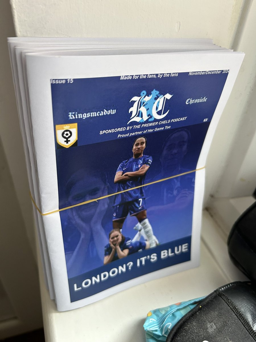 A late turn of events means I’m on my way to Kingsmeadow with the last remaining copies of Issue 15!

Copies cost £2. Cash or card accepted. 

I’ll be by the main Kingsmeadow gate from around 1pm until kick off.