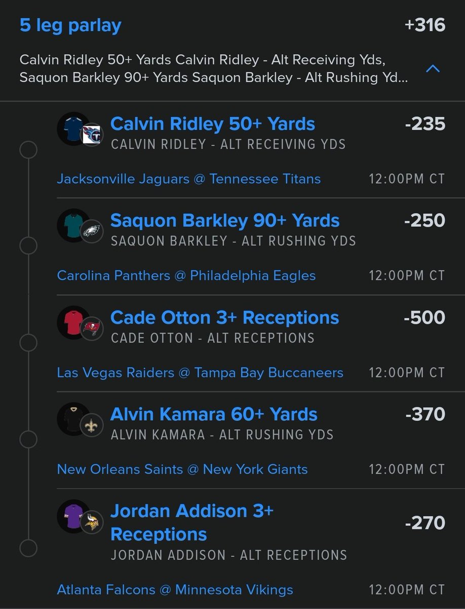 Alt lines, based on matchups today!