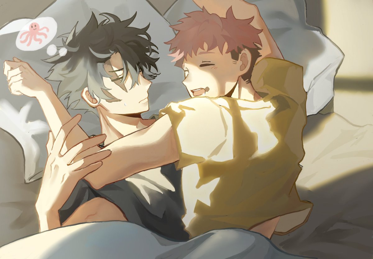 🐺:怎麼床上有八爪魚