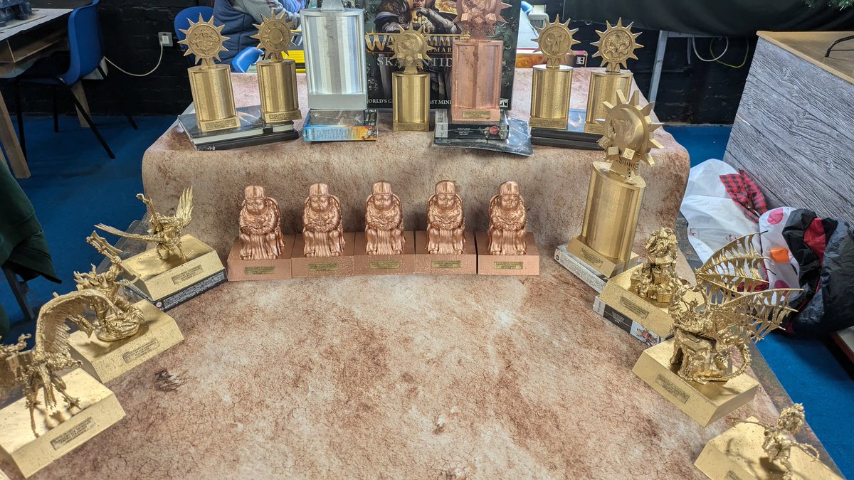 Big haul at <a href="/aosthursdays/">Connor Keightley</a> event this weekend down at Element Games! 

🐀 Vs ⚡💀
🐀 Vs 🌑 ✅
🐀 Vs 🐐👄✅
🐀 Vs 🦴 ✅

#aos #warmongers #warhammercommunity