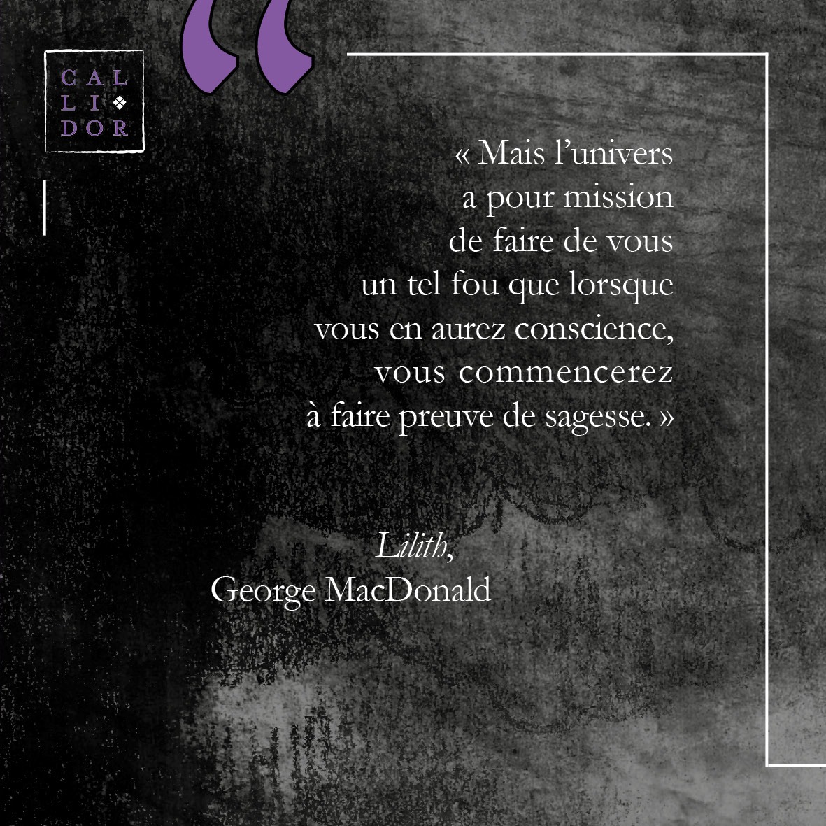 ECallidor's tweet photo. [Callidor de l'Avent : 8 décembre]

George MacDONALD était un pasteur écossais considéré comme le véritable fondateur de la fantasy moderne. Avec LILITH, il crée un roman entre Alice au pays des Merveilles et les contes macabres d'Edgar Allan Poe.
Un livre à lire au coin du feu ! https://t.co/XIFDaRBpuB
