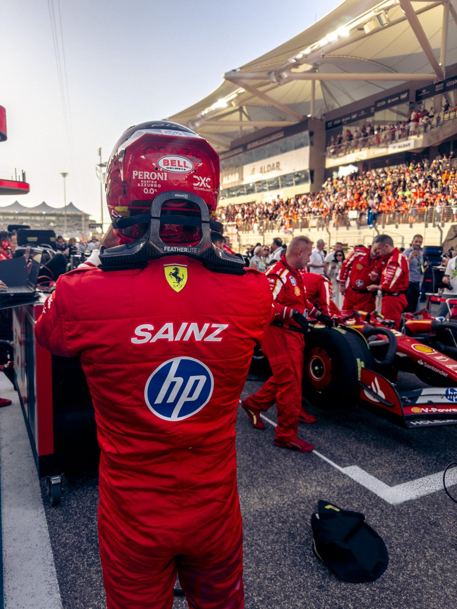 ScuderiaFerrari's tweet photo. The final grid of the season ✌️ https://t.co/ClLswchInR
