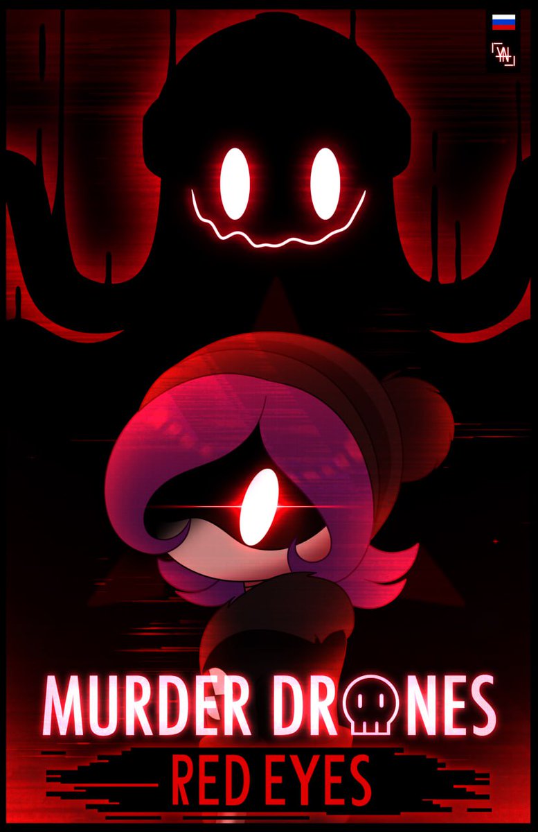 #MurderDrones 

Murder drones comic: red eyes 

The pages will begin appearing on January 1, 2025.

_____
Description of the comic below the post.